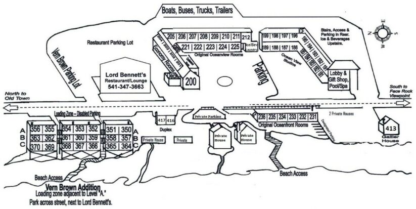 Amenities, Sunset Oceanfront Lodging